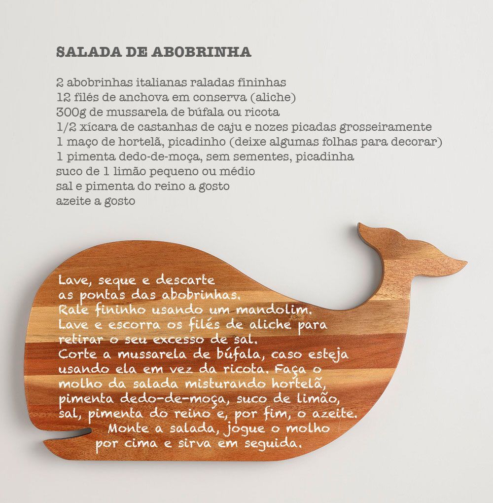 Salada de abobrinha