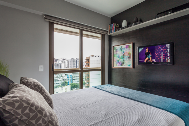 Projeto by STUDIO LEANDRO NEVES - 83m2 na Tijuca (15) - TV