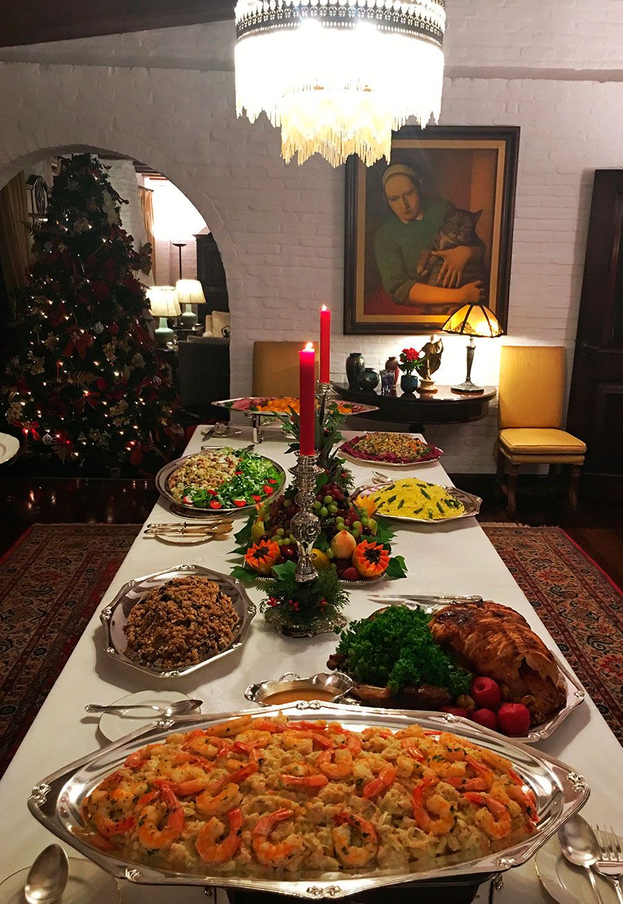 As Decorações e os Cardápios do meu Jantar e Almoço de Natal - Casa de  Valentina