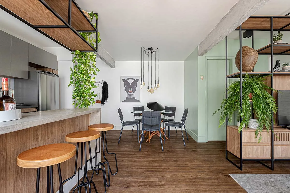 Apartamento de concepto abierto