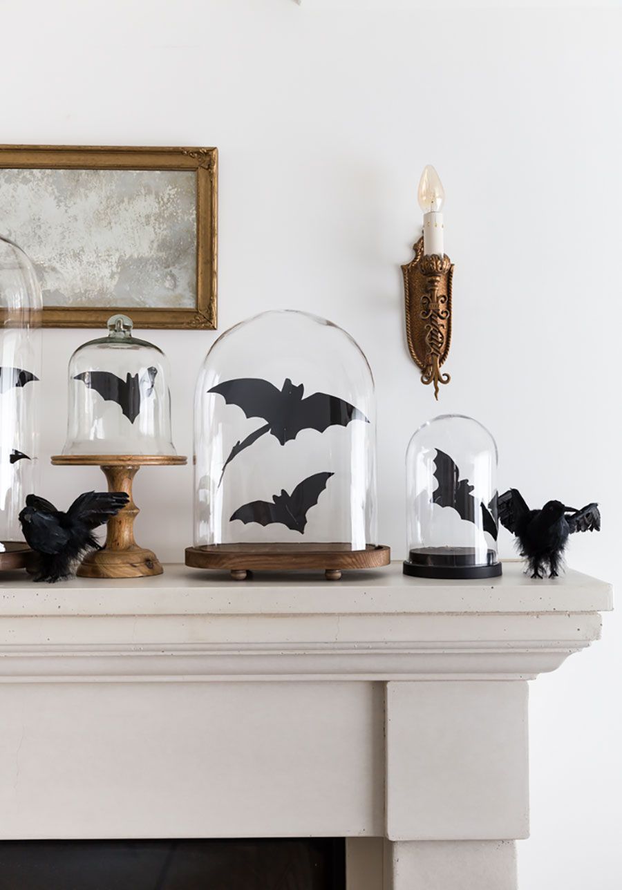 mesa de decoração halloween