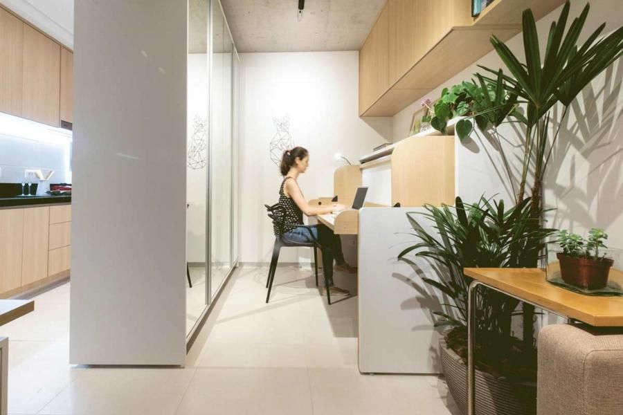 Home office Casa de Valentina