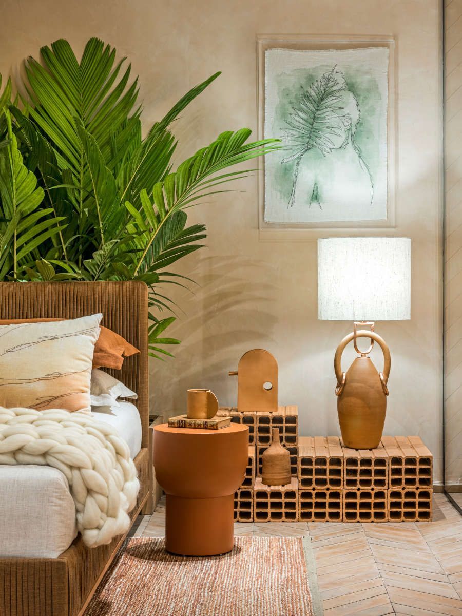 Quarto com plantas Beatriz Quinelato