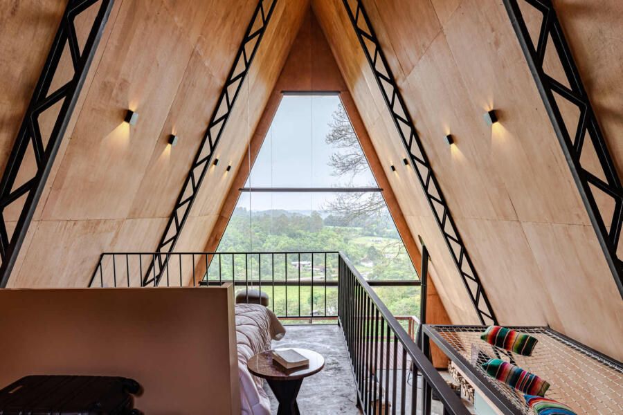 Cabana no alto da montanha | Open House Felipe e Bruna Feil – Casa