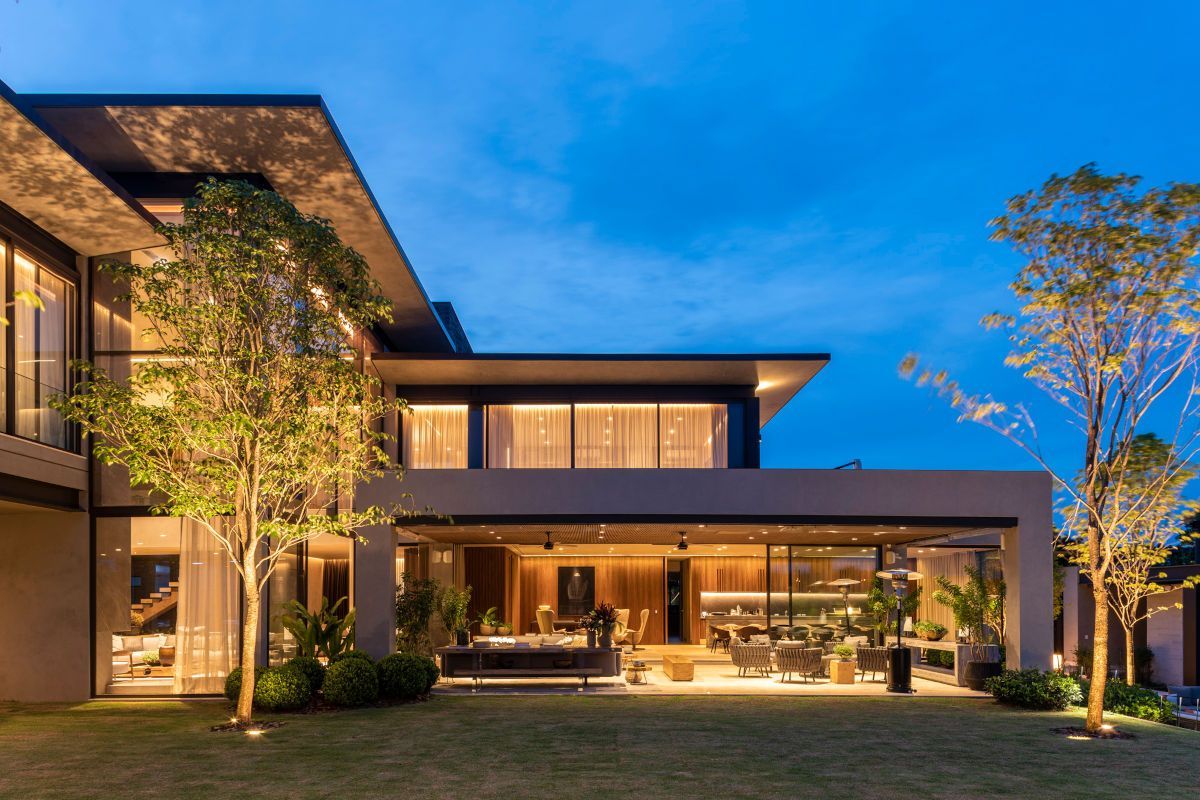 Casa com aberturas para ventilação cruzada - Casa de Valentina