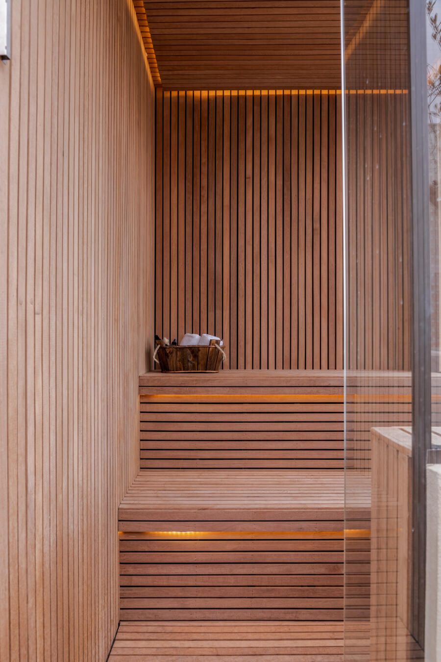 mini sauna em apartamento