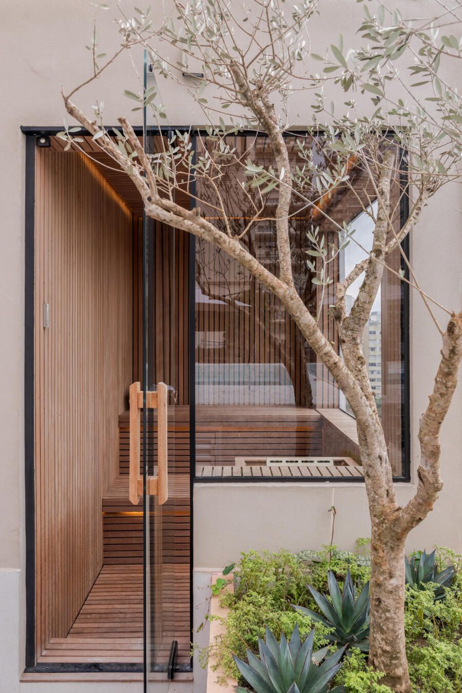 mini sauna em apartamento