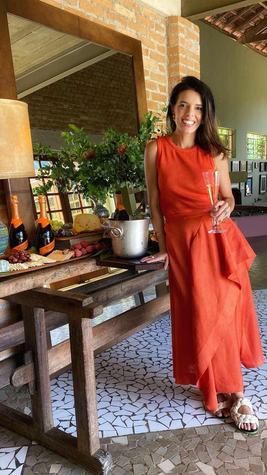 Mesa de aperitivos