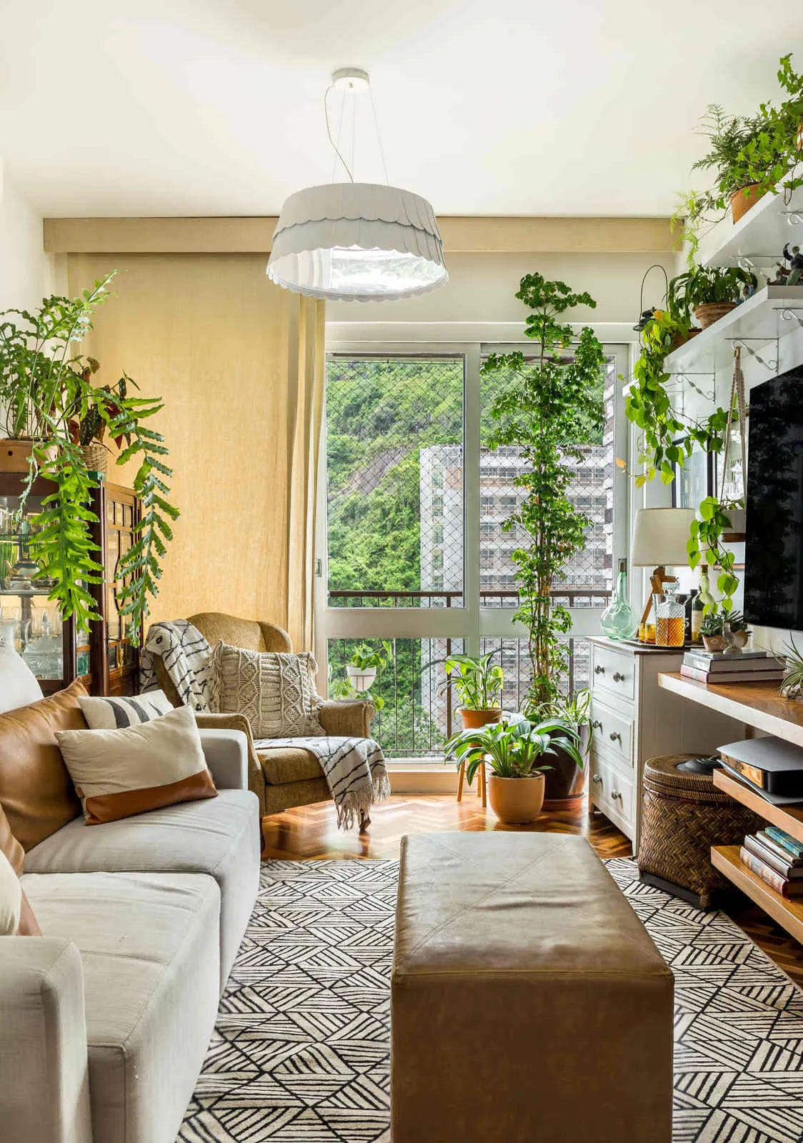 Salón estilo bohemio