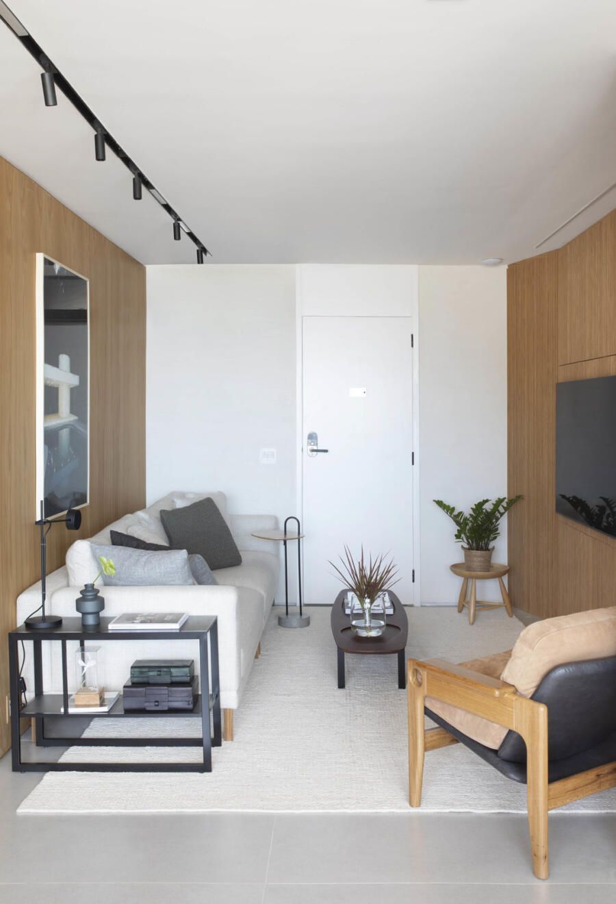 Apartamento de 55m2 no Leblon assinado pelo escritório MR ARQUITETURA ...