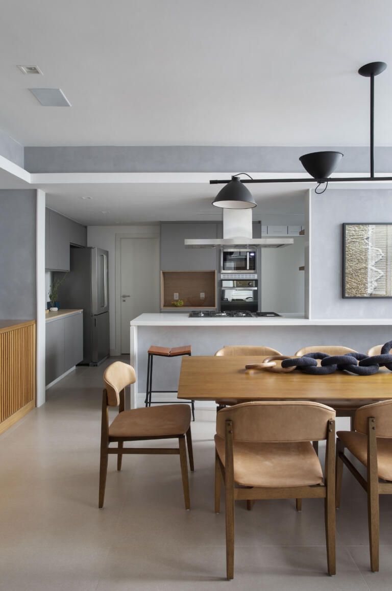 Clean e com home offices separados – Casa de Valentina