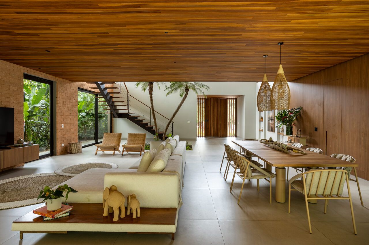 Casa de praia integrada com a natureza – Casa de Valentina