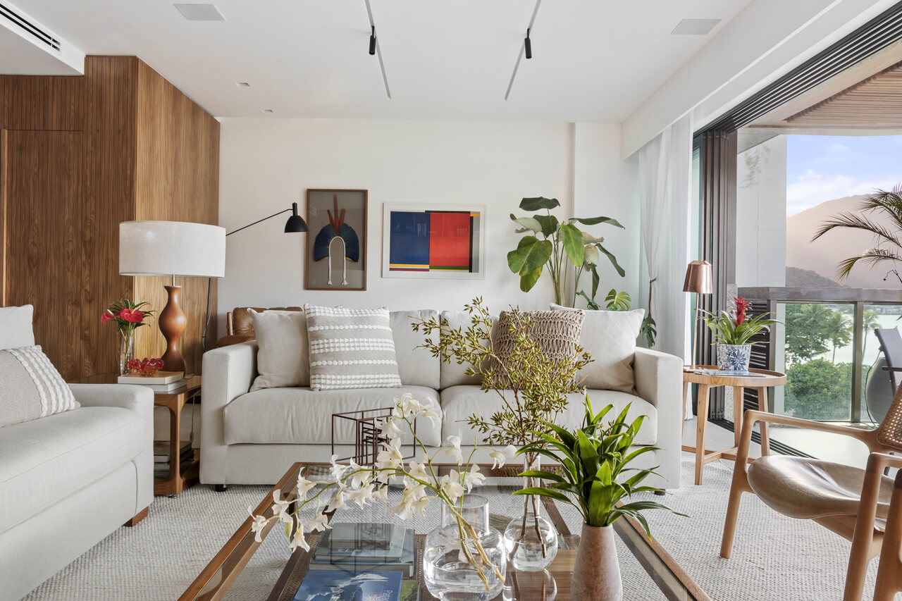 Apartamento de 230m2 na Lagoa RJ assinado pelo escritório SADALA e ...