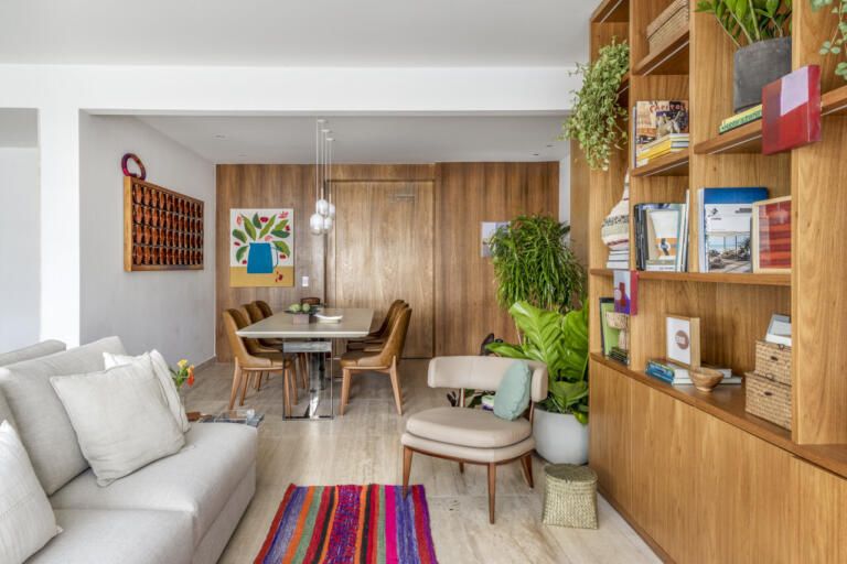 Apartamento de 147m2 no Leblon assinado pela arquiteta PAULA NEDER ...